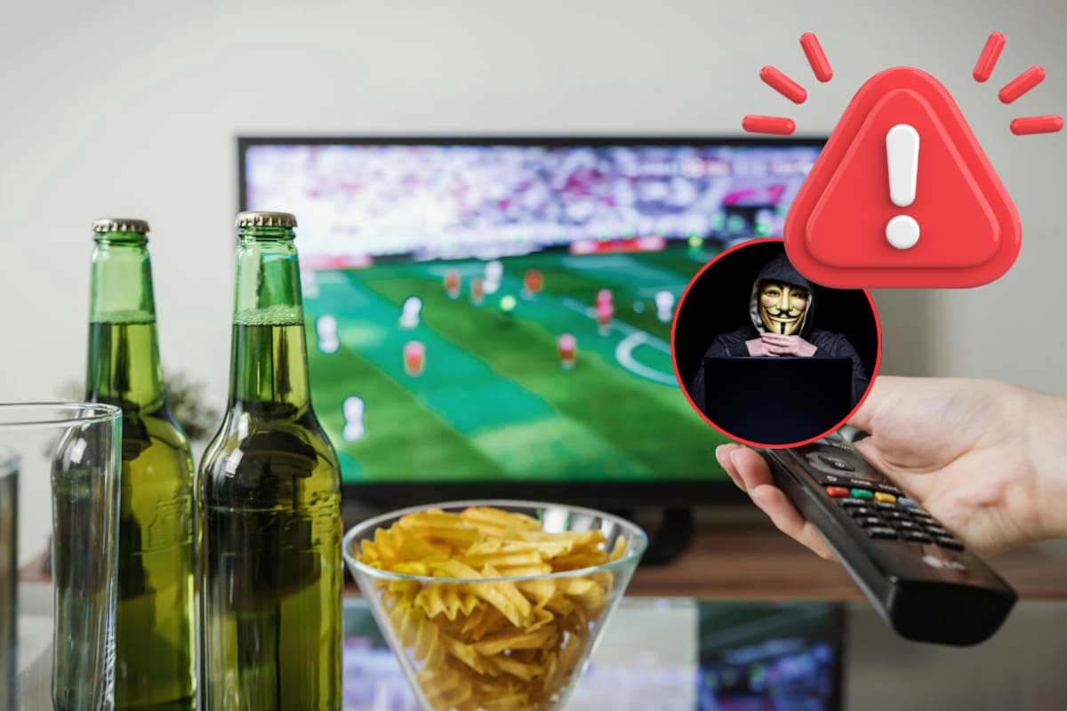 Alertan a aficionados que buscan ver gratis los partidos del Mundial en internet pueden caer en páginas falsas de streaming diseñadas para robar datos personales, contraseñas y tarjetas bancarias