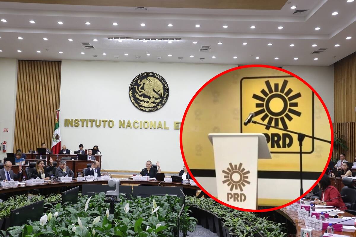 INE confirma que el PRD ya perdió el registro