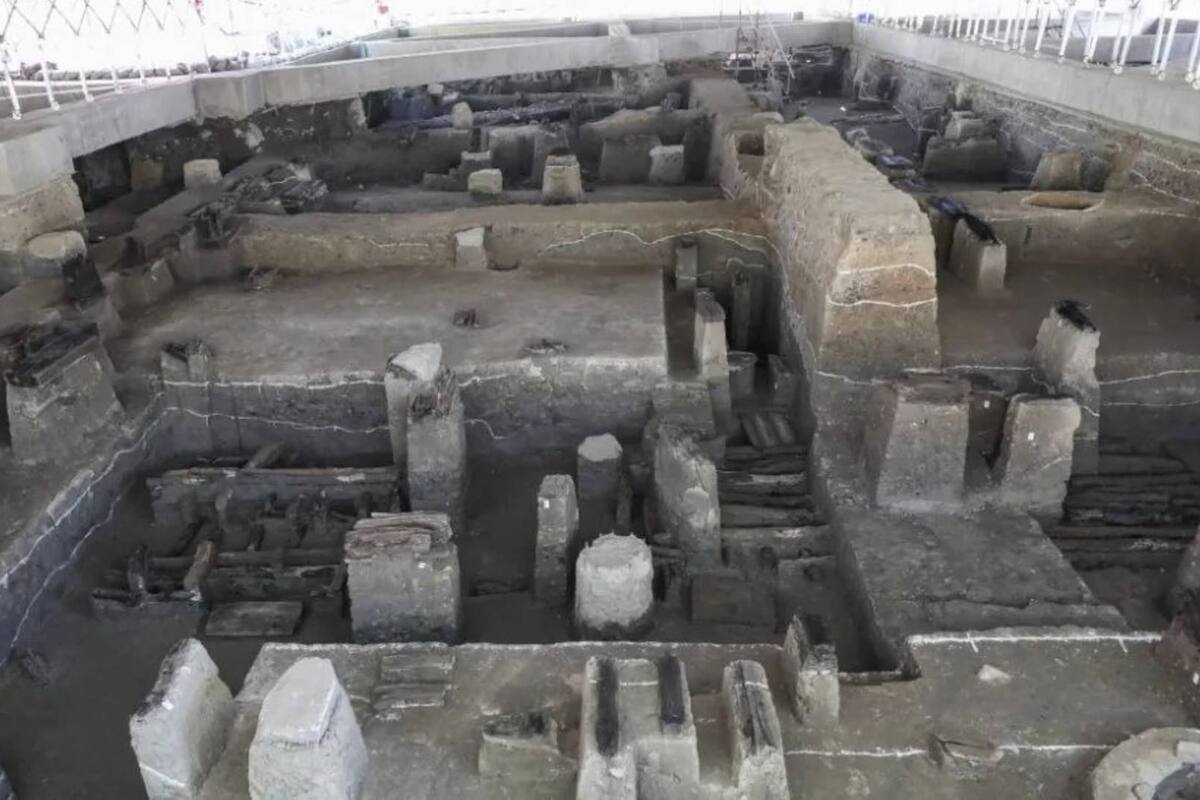 China descubre restos del antiguo Reino de Yue, de hace 2 mil 500 años