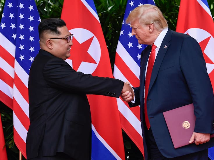 EEUU analiza una posible reunión entre Donald Trump y Kim Jong-un durante su visita a Asia