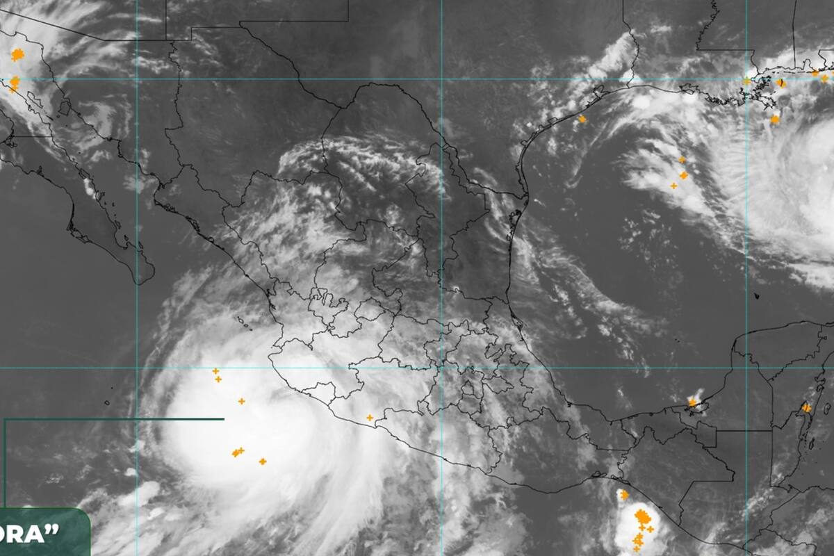 Sigue la trayectoria del huracán “Nora”