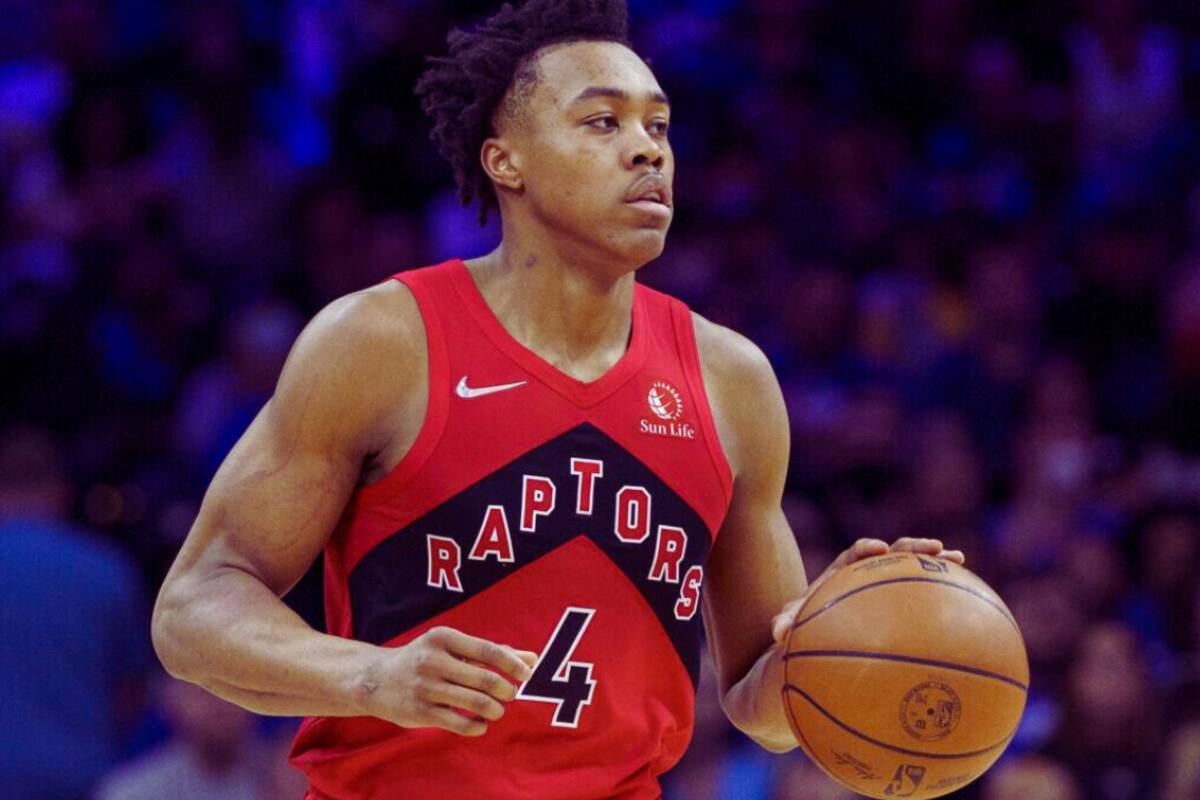 NBA: Scottie Barnes sufre una fractura en su mano izquierda y podría perderse el resto de la temporada 2023-24