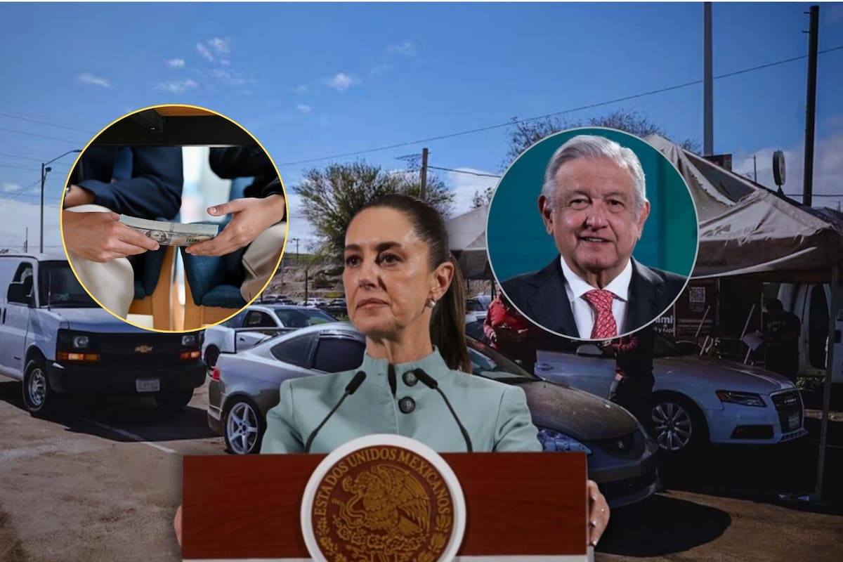 Luego de que Sheinbaum eliminó el programa de regularización de autos chocolate de AMLO, loteros denunciaron sobornos de hasta 15 mil pesos para ingresar vehículos desde EEUU