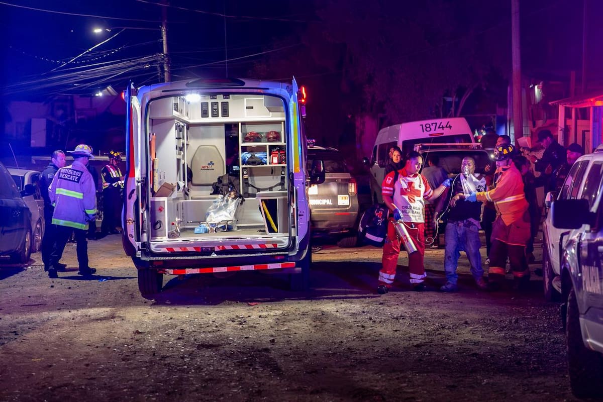 Entre las víctima, dos son menores de edad. Foto: Border Zoom