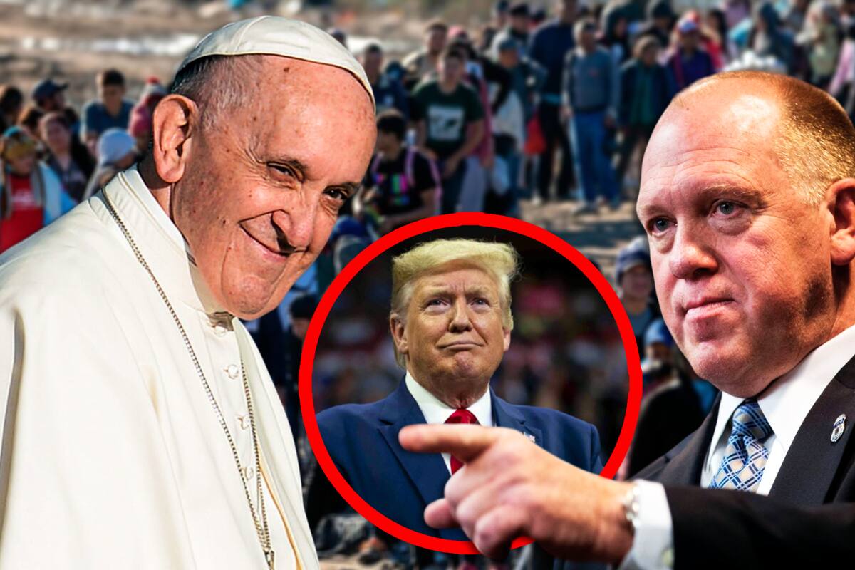 “Céntrese en la iglesia”: ‘Zar de la frontera’ responde al papa Francisco tras críticas al trato de migrantes en EU