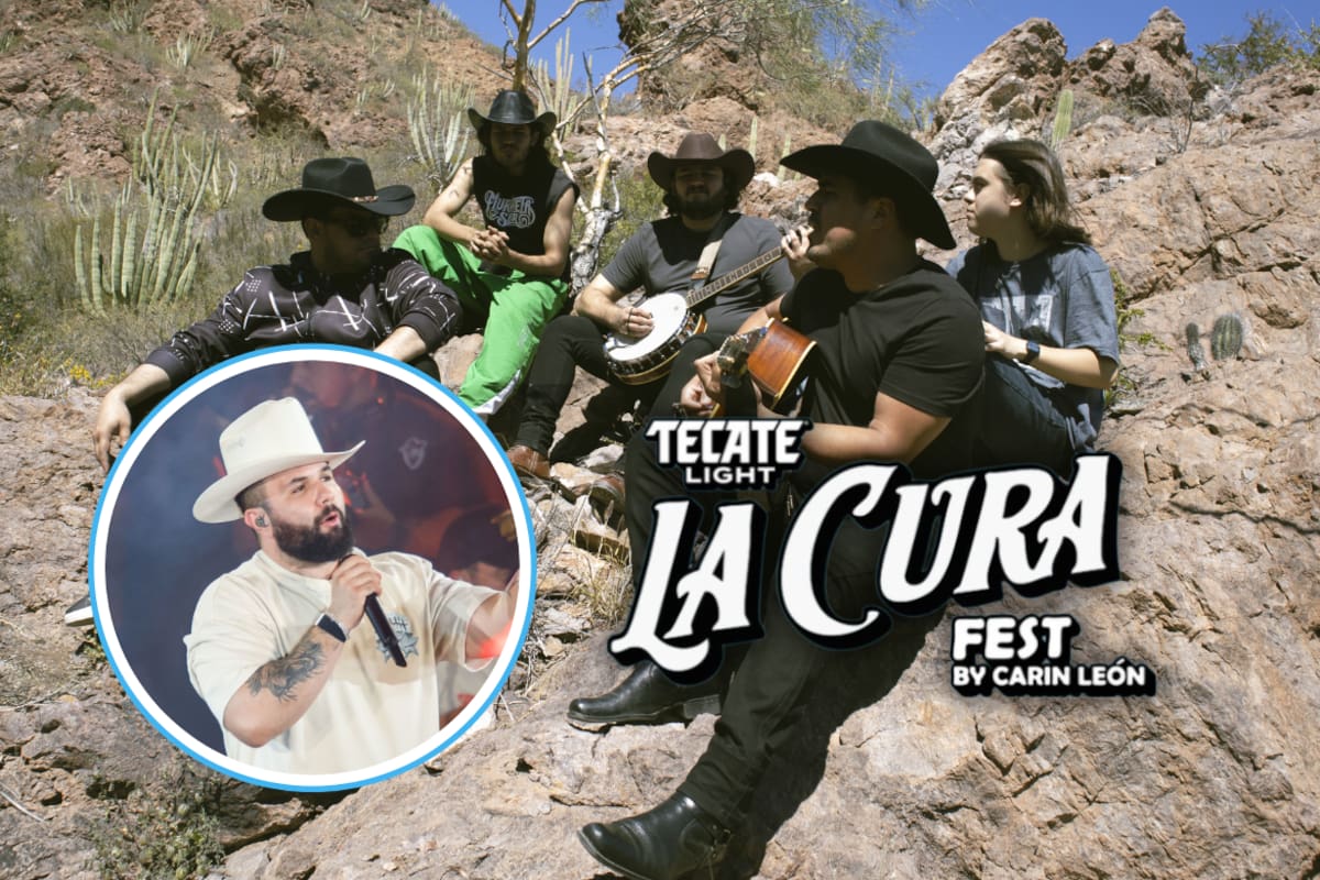 La Cura Fest anuncia a la primera banda ganadora para presentarse en el evento de Carín León: esta es la banda sinaloense “Murrieta Sur”