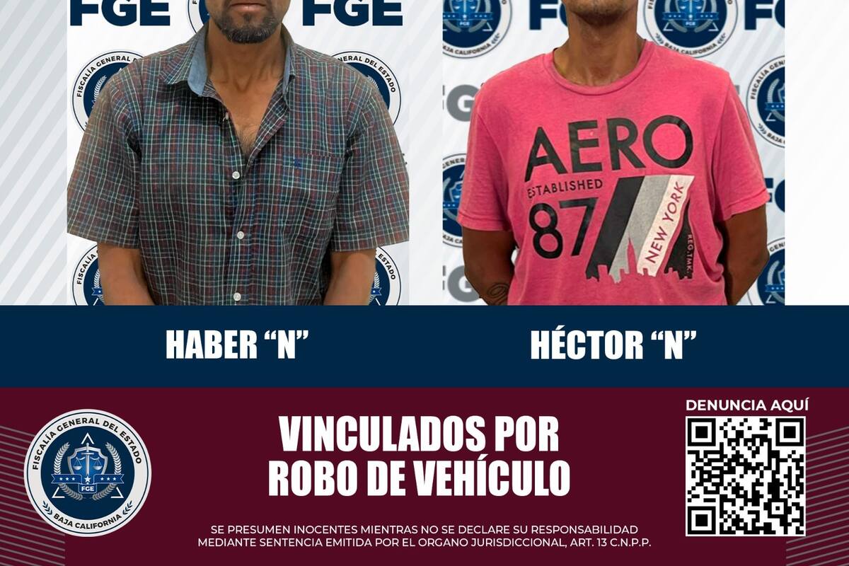 Se quedan en prisión preventiva por robo de vehículo