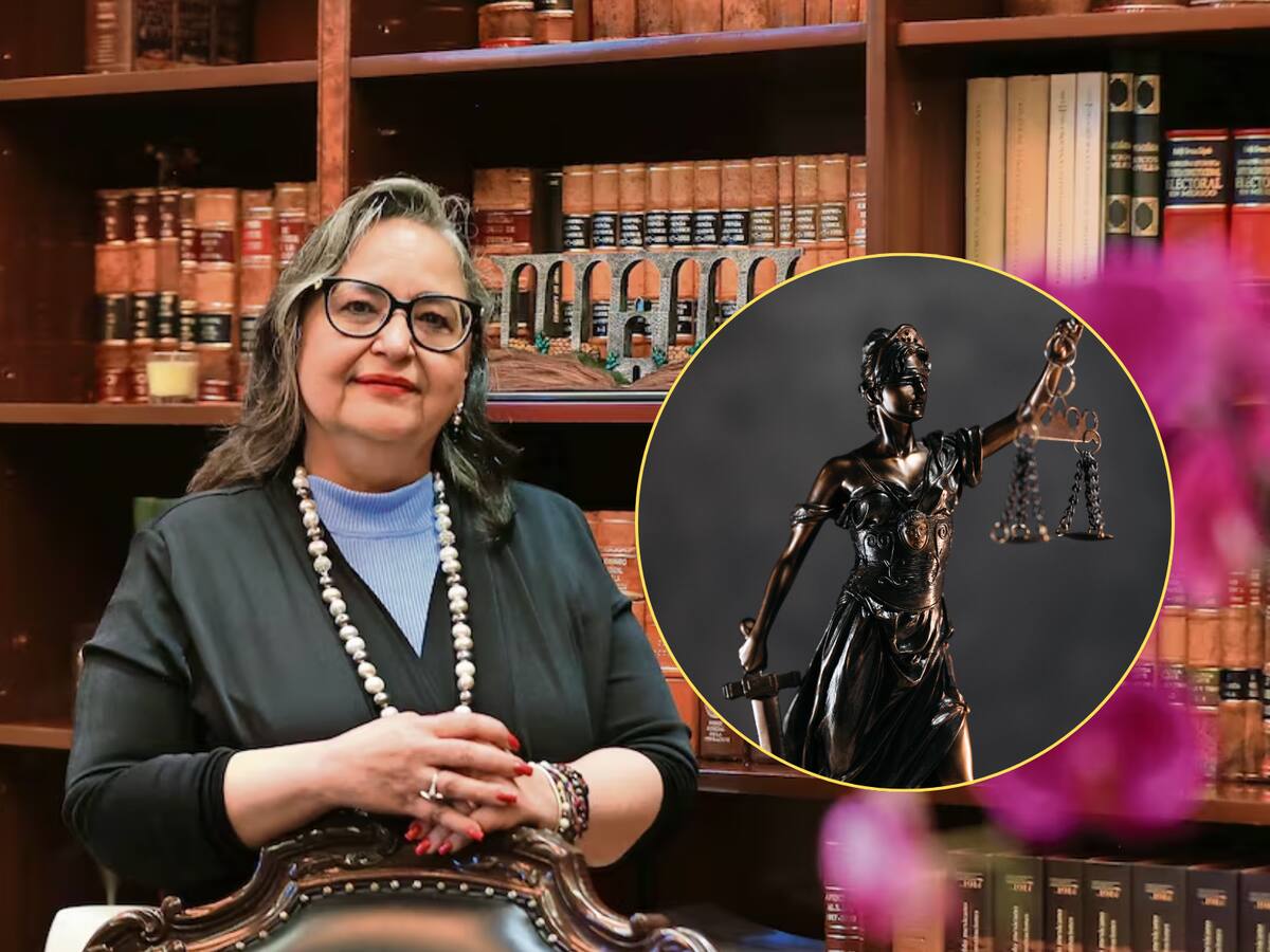 Norma Piña Hernández, minsitra presidenta de la SCJN. | El Universal/Canva