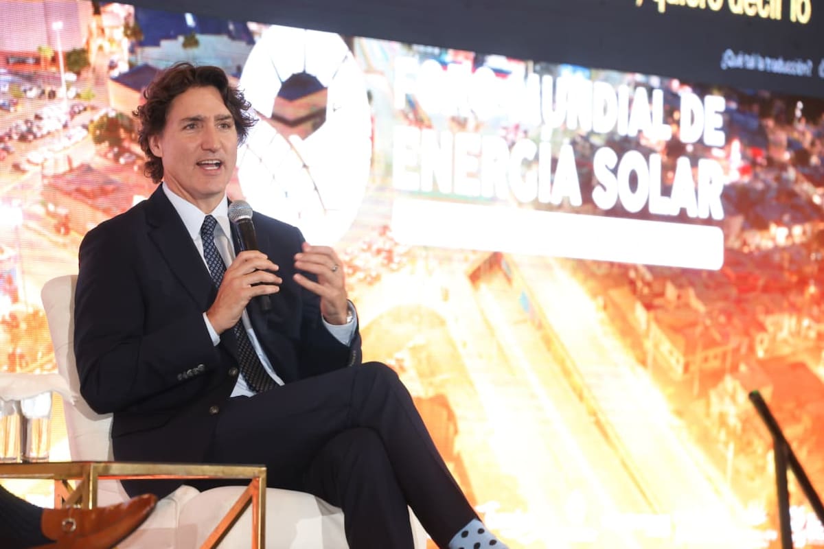 El ex primer ministro de Canadá inauguró las conferencias del foro. | Crédito: Julián Ortega