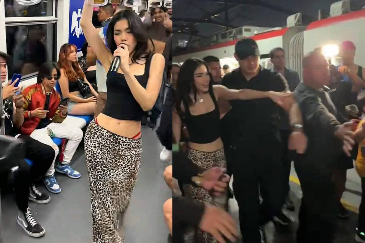Así sorprendió Kenia Os a fans en metro de Monterrey