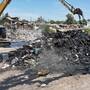 Retiran casi mil 300 toneladas de residuos del Dren Colector del Norte en Mexicali
