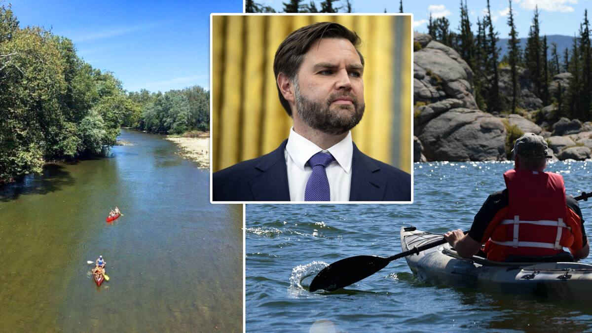 JD Vance ordenó subir el nivel de un río en Ohio para poder ir de vacaciones a ‘kayakear’ con su familia; critican uso indebido de recursos