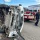 Vuelca vagoneta en fraccionamiento San Carlos en Nogales