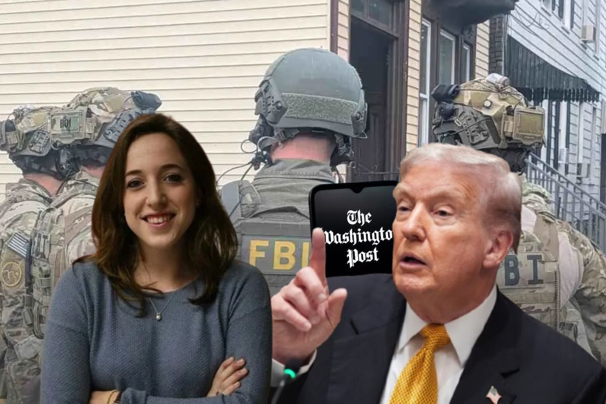 Tras investigar a un contratista del gobierno de Trump, el FBI llegó y cateó la casa de una periodista del Washington Post acusándola de “filtraciones ilegales” y luego le incautó documentos, su teléfono y un reloj