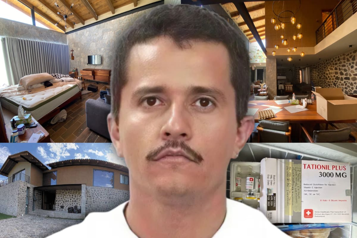 Así era la cabaña secreta del “Mencho”,líder del CJNG, donde se ocultaba antes del operativo en Jalisco