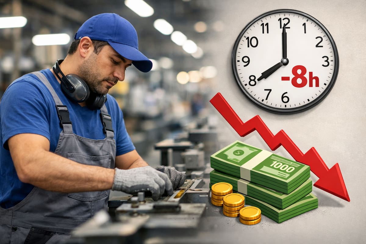 Reducción de jornada laboral no implicará baja salarial, señala Coparmex Tijuana