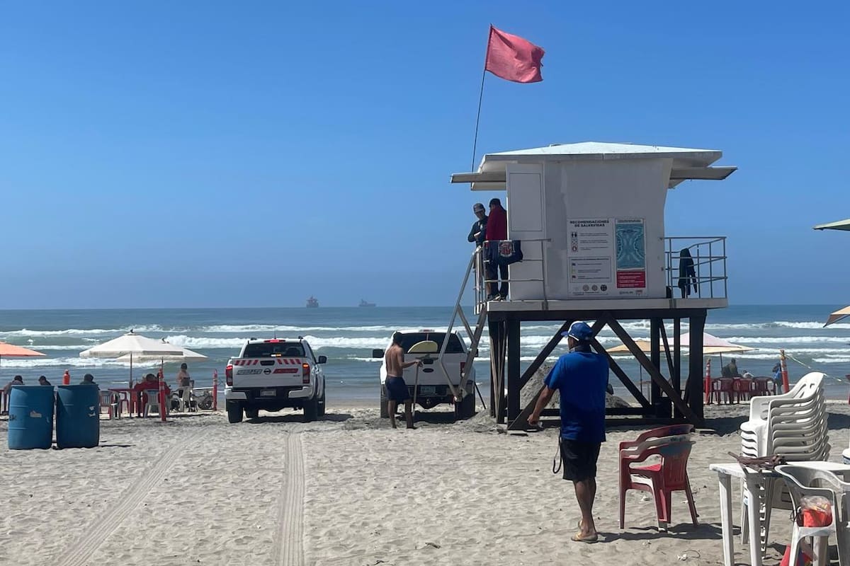Mantienen advertencia sanitaria en tres playas de Tijuana previo a Semana Santa