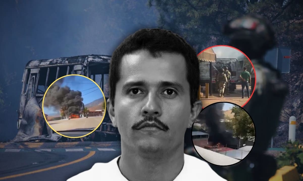 Ataques e incendios en Aguililla pese a despliegue federal: bloqueos en 3 vialidades y vigilancia en 13 regiones de Michoacán tras muerte del líder del CJNG. Foto: Especial