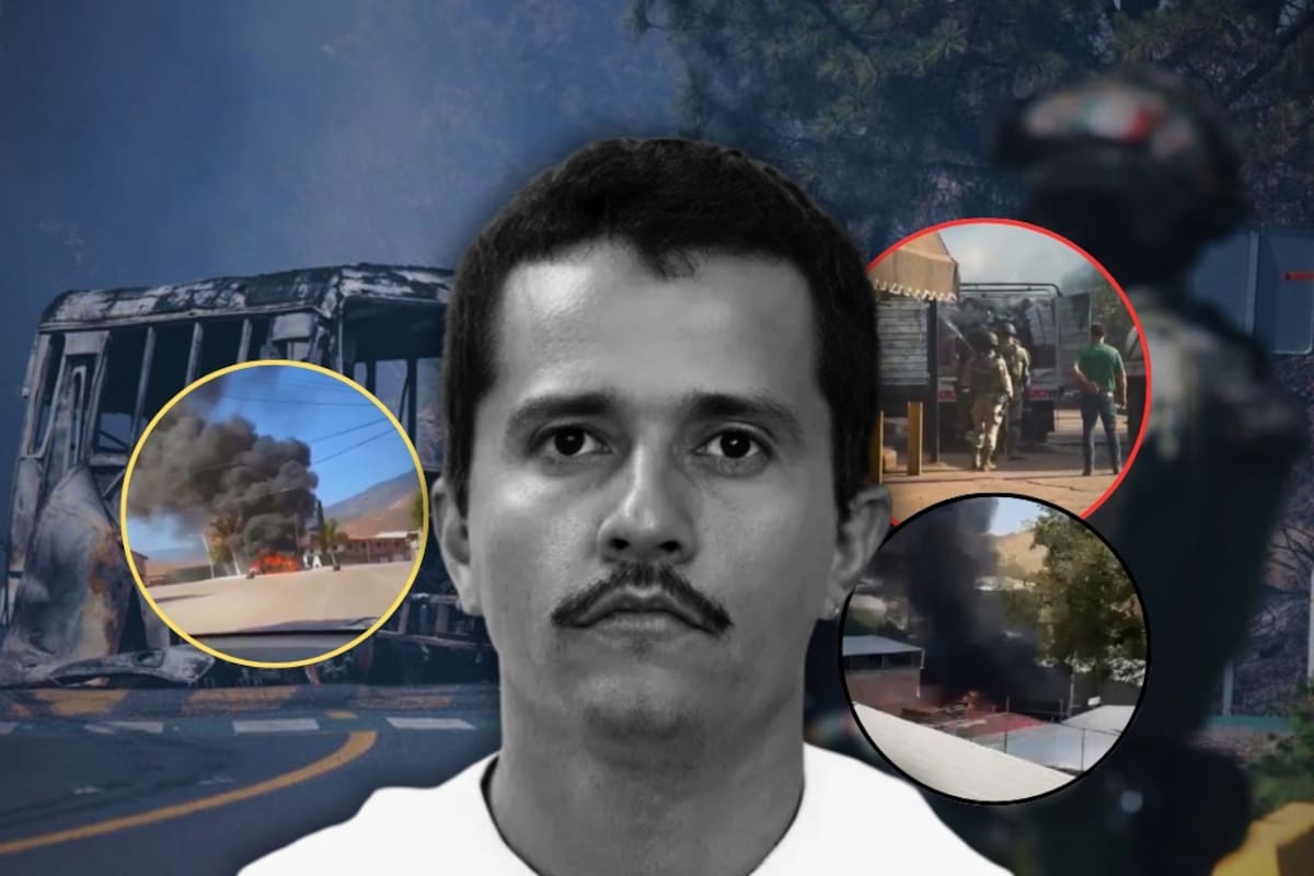 Quemaron otros 5 vehículos y un Banco del Bienestar en Aguililla, tierra de “El Mencho”, tras su asesinato; Michoacán refuerza operativos en Tierra Caliente y carreteras para evitar nuevos ataques