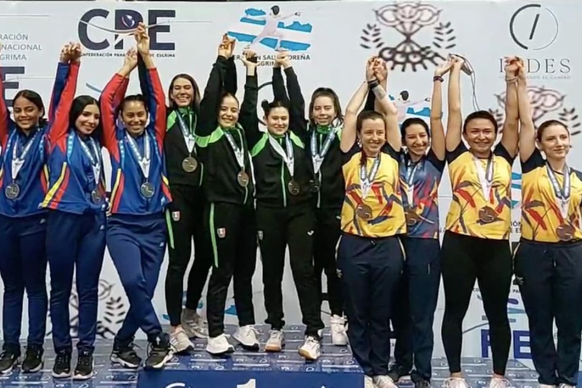Esgrimistas de BC ganan para México oro en el Centroamericano de El Salvador