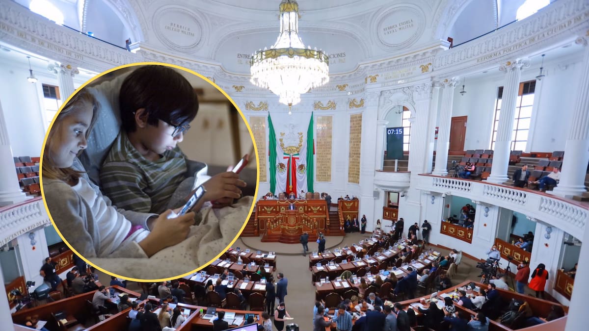Dos iniciativas en el Congreso de CDMX buscan limitar el uso de celulares y redes sociales en menores por riesgos a la atención y la salud emocional