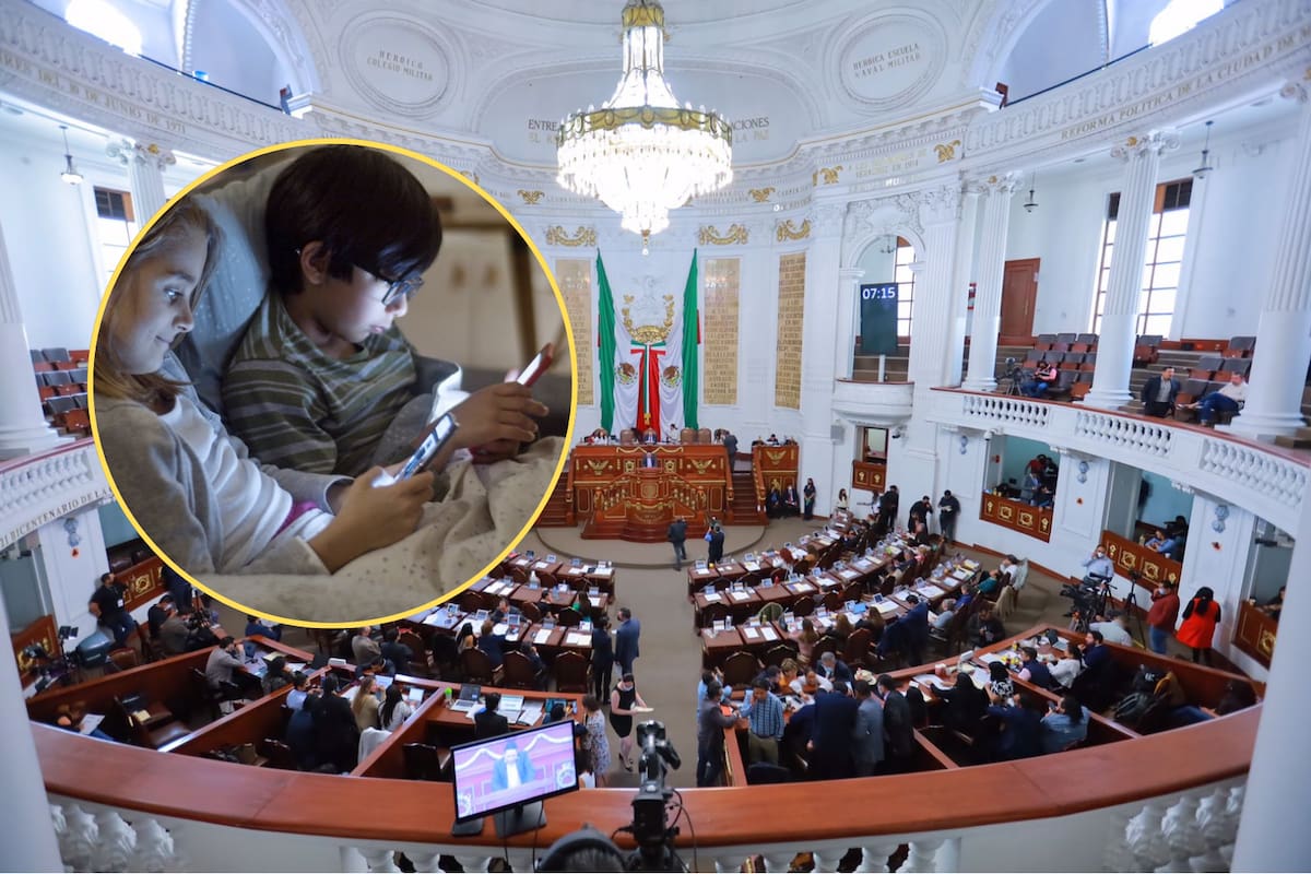 Dos iniciativas en el Congreso de CDMX buscan limitar el uso de celulares y redes sociales en menores por riesgos a la atención y la salud emocional