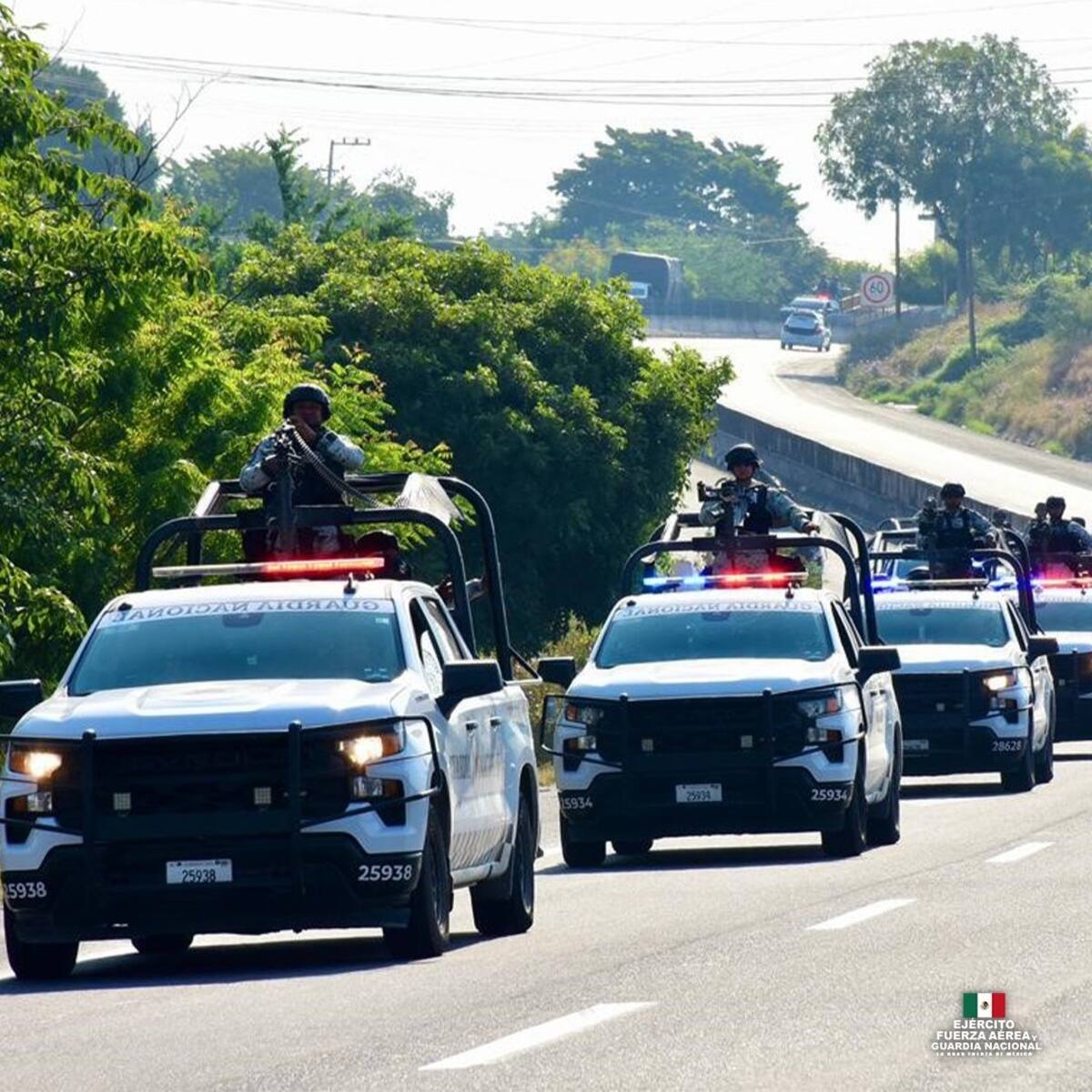 | Crédito: X @Defensamx1