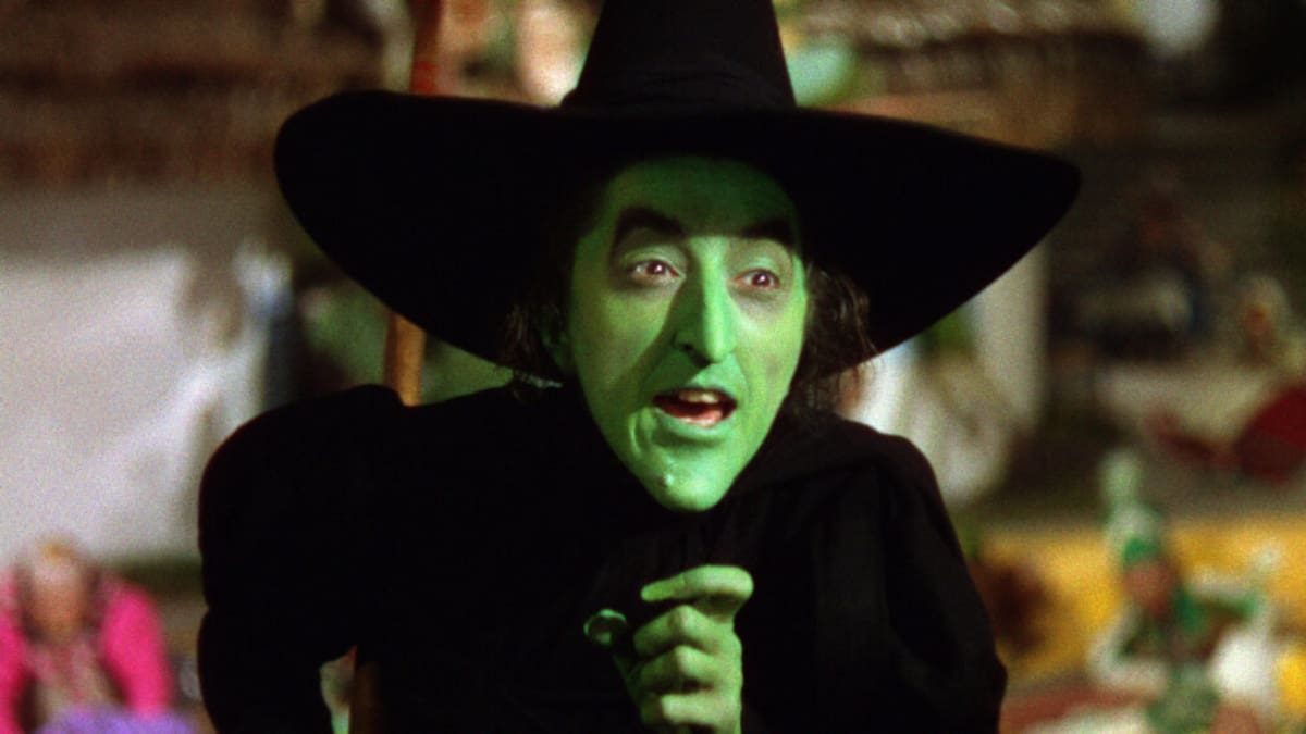 Margaret Hamilton interpretó a la Bruja Mala del Oeste