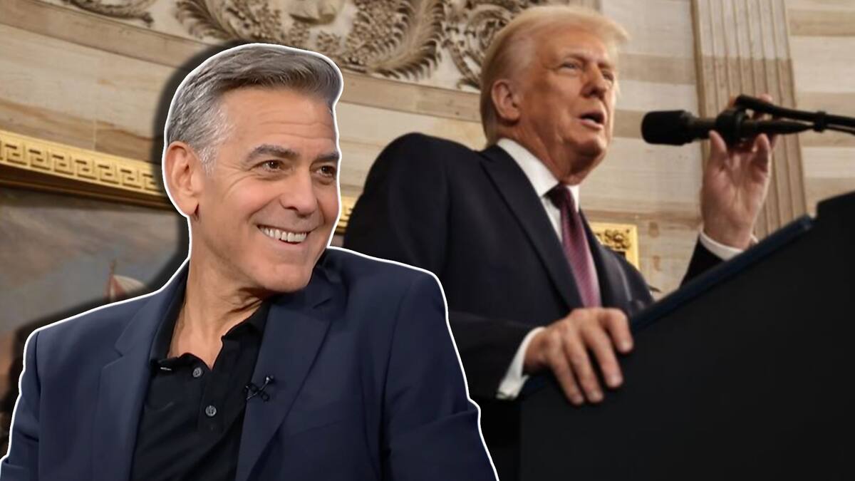 Clooney acepta la victoria de Trump y le envía un mensaje directo. / Foto: Especial