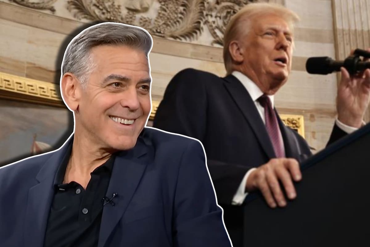 George Clooney rompe el silencio sobre su postura hacía de Trump: “Así funciona la democracia”