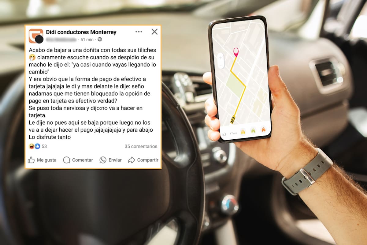 Usuarios denuncian presuntos abusos de conductores en Didi y Uber