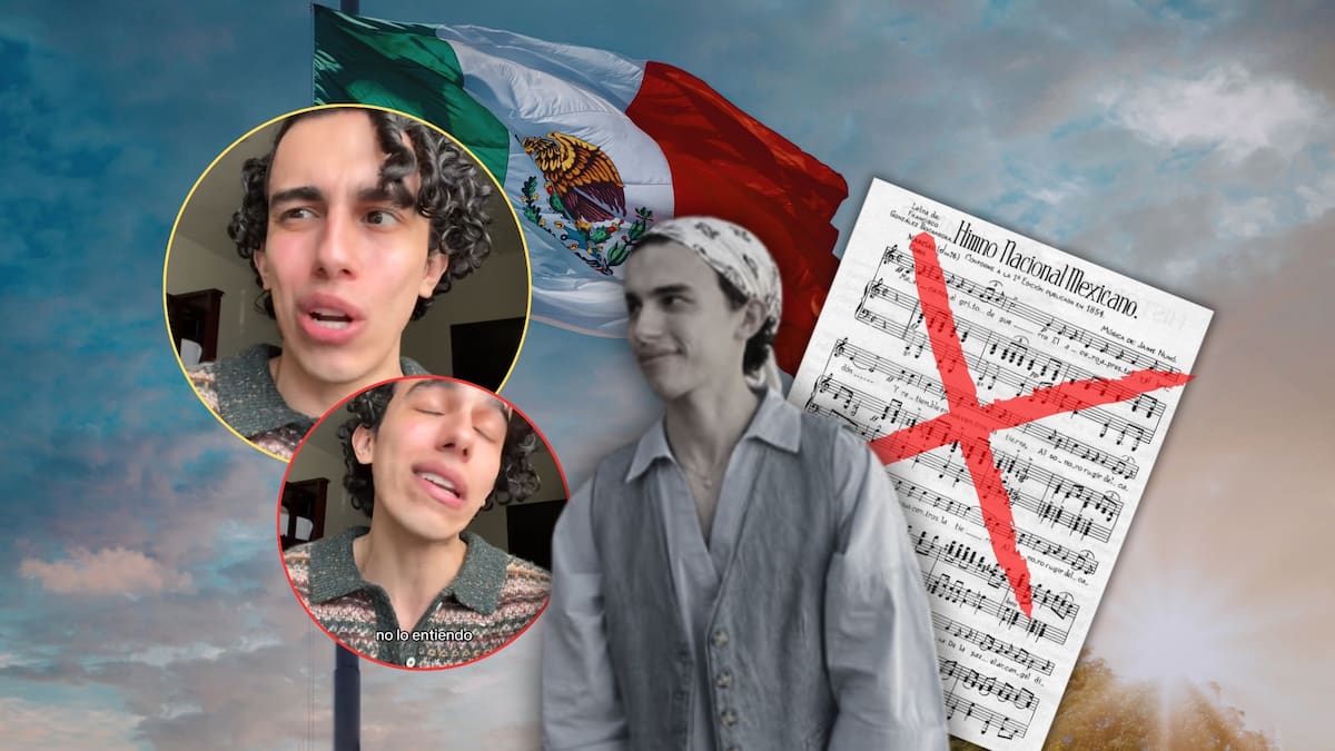 VIRAL: Tiktoker mexicano de la generación Z criticó y se quejó del Himno Nacional por usar “palabras muy de antaño” y “difíciles de entender”, lo que desató una avalancha de críticas y debate: “Mi padre me hubiera roto el hocico”