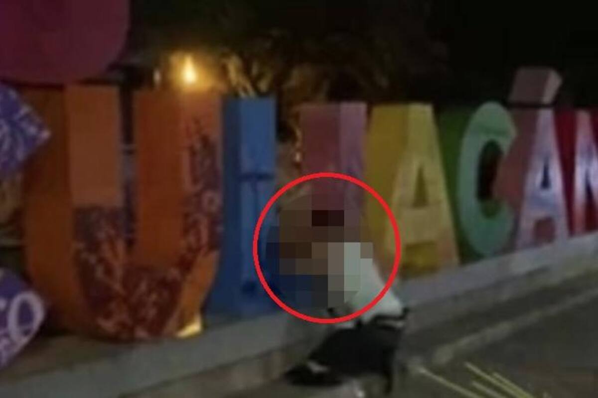 ¡Culiacán! Pareja se graba intimando en las letras de la capital de Sinaloa