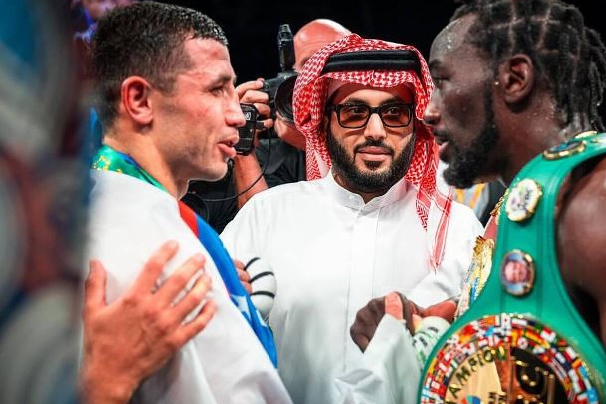 El jeque de Arabia Saudita se plantea llevar una megacartelera de boxeo a México