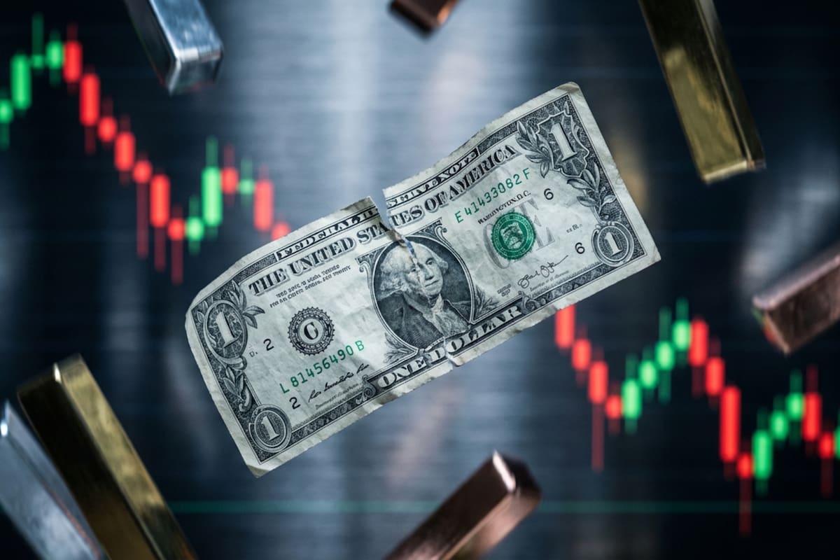 El dólar entra en zona de turbulencia y enciende las alarmas globales: inversores replantean su apuesta por Estados Unidos
