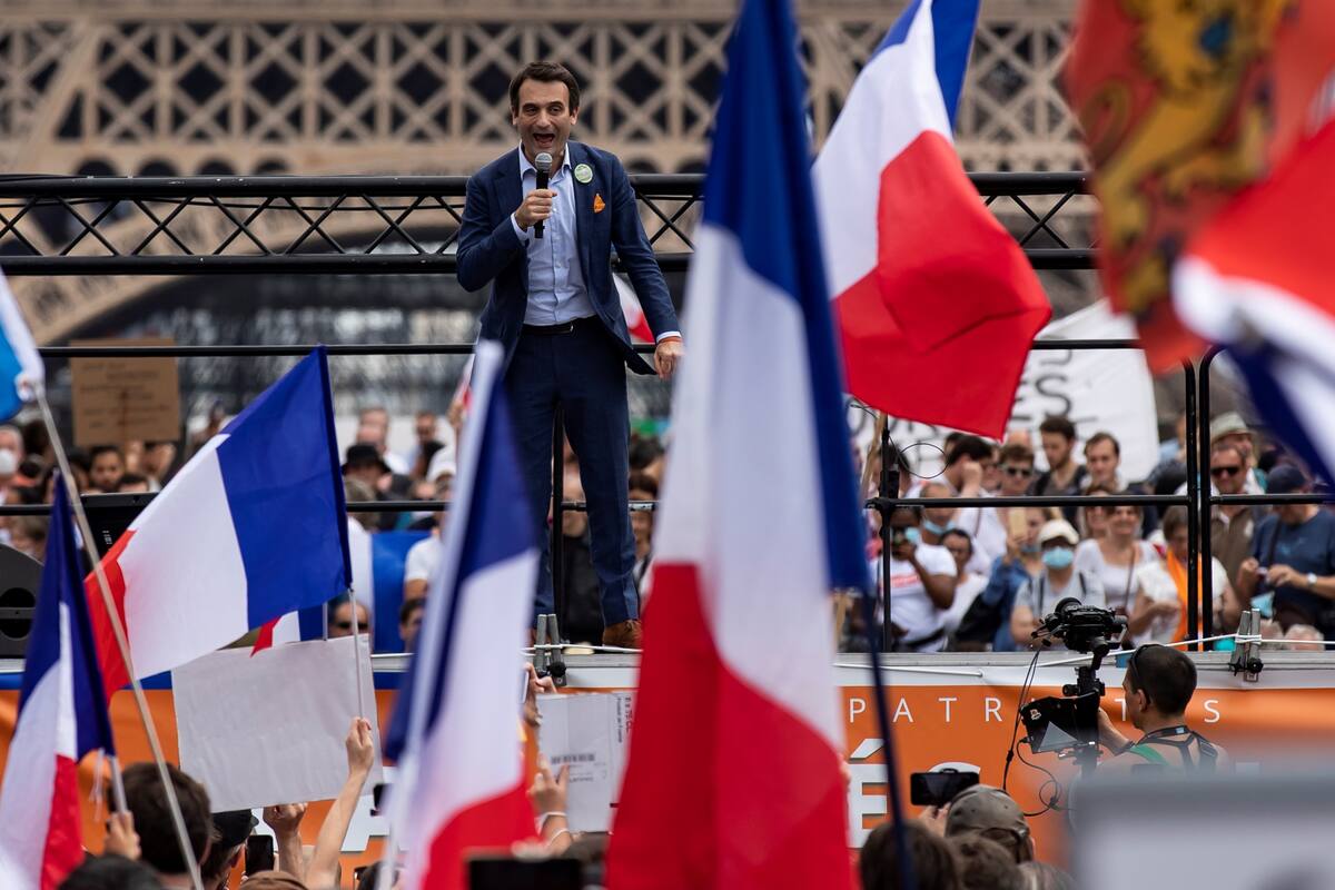 Protestan en Francia contra pases Covid y vacuna obligatoria