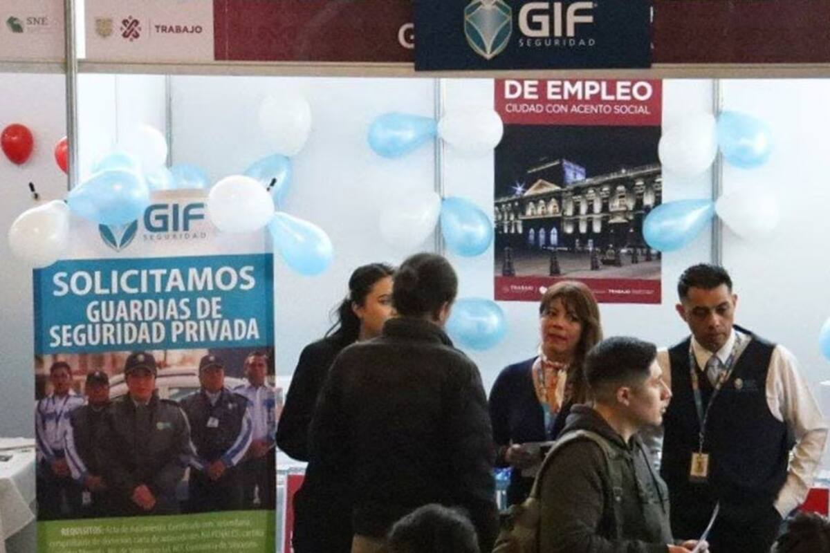 Ofertan 20 mil vacantes en Feria Nacional del Empleo en CDMX