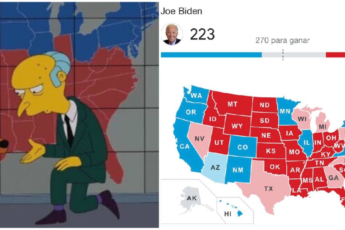 ¿'Los Simpson' predijeron el triunfo de Joe Biden?