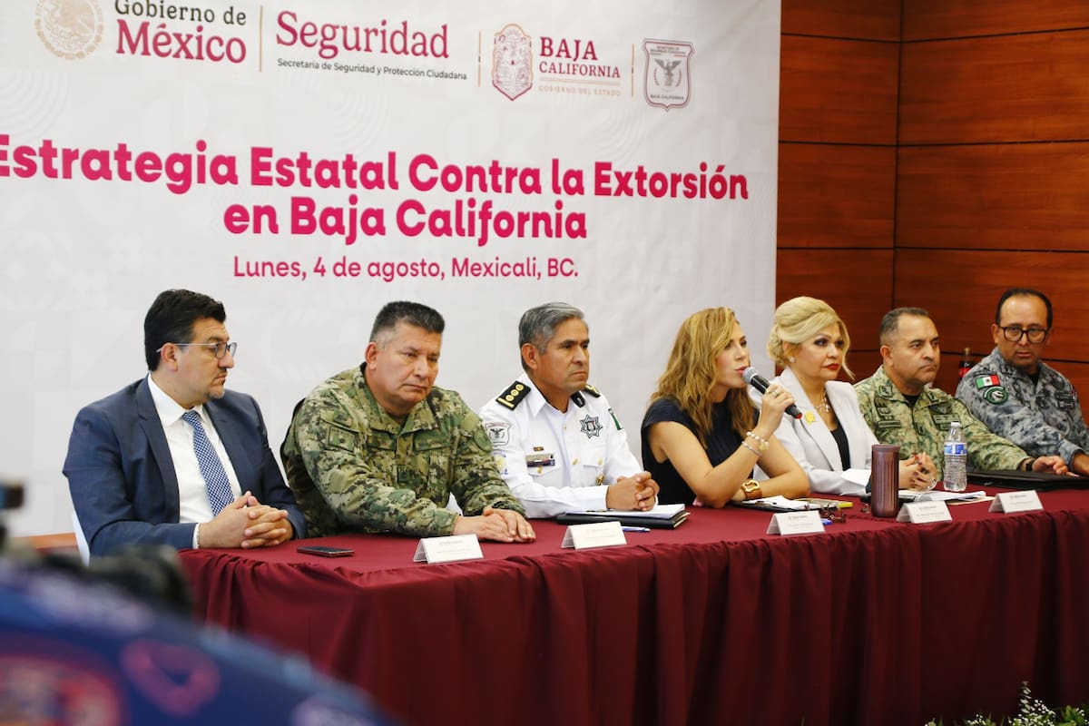 Crean escuadrones en BC para combatir extorsiones