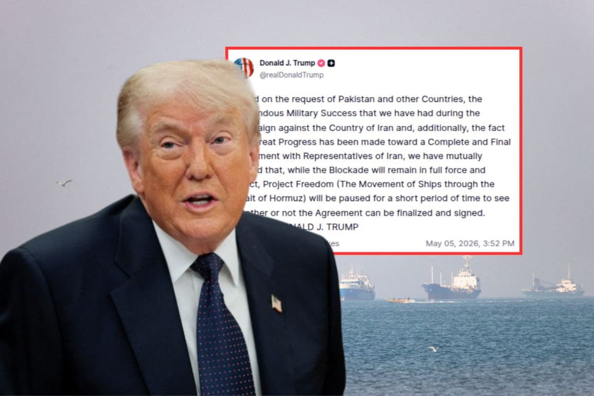 Estados Unidos pausa el Proyecto Libertad en el Estrecho de Ormuz pero el bloqueo contra Irán se mantiene en pleno vigor mientras las negociaciones avanzan hacia un acuerdo completo