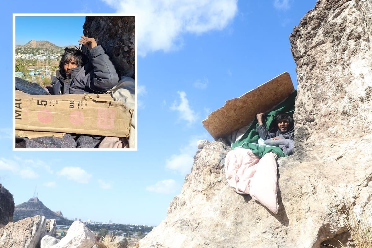 Hermosillo: Ángel Enrique hizo del Cerro de La Cementera su hogar