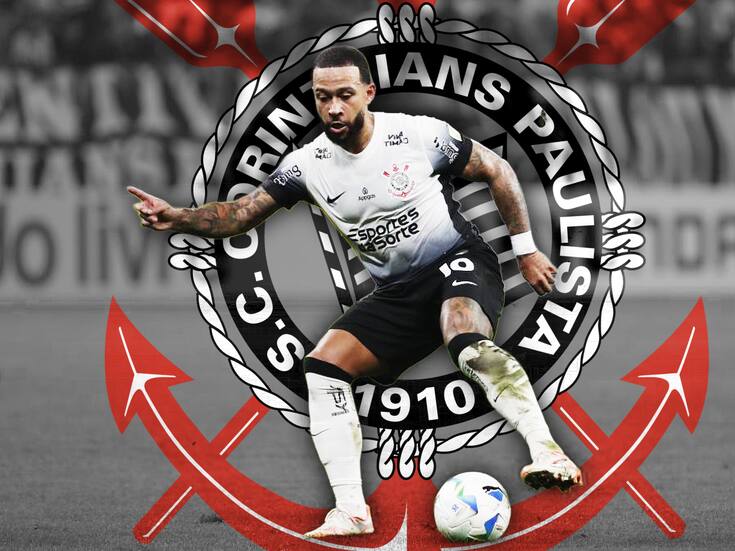 Corinthians le debe más de 43 millones de reales a Memphis Depay