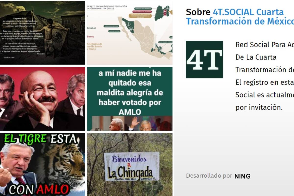 Crean red social de la 4T ¡Solo con invitación puedes entrar!