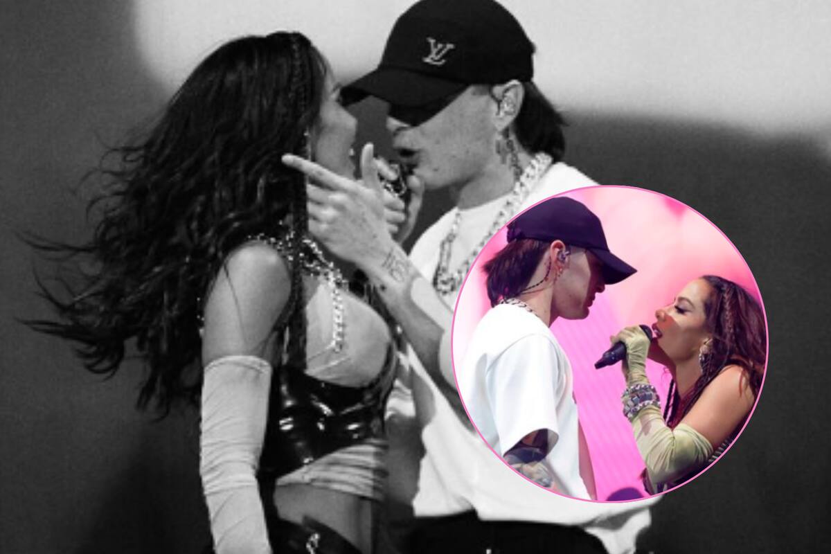 Filtran video de Anitta bailando seductoramente en el auto; ¡Al final besa a Peso Pluma!