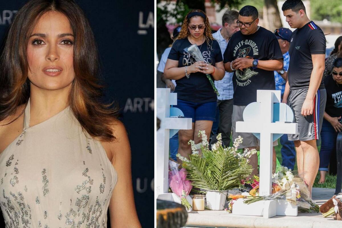 El mensaje de Salma Hayek por el tiroteo en Uvalde, Texas