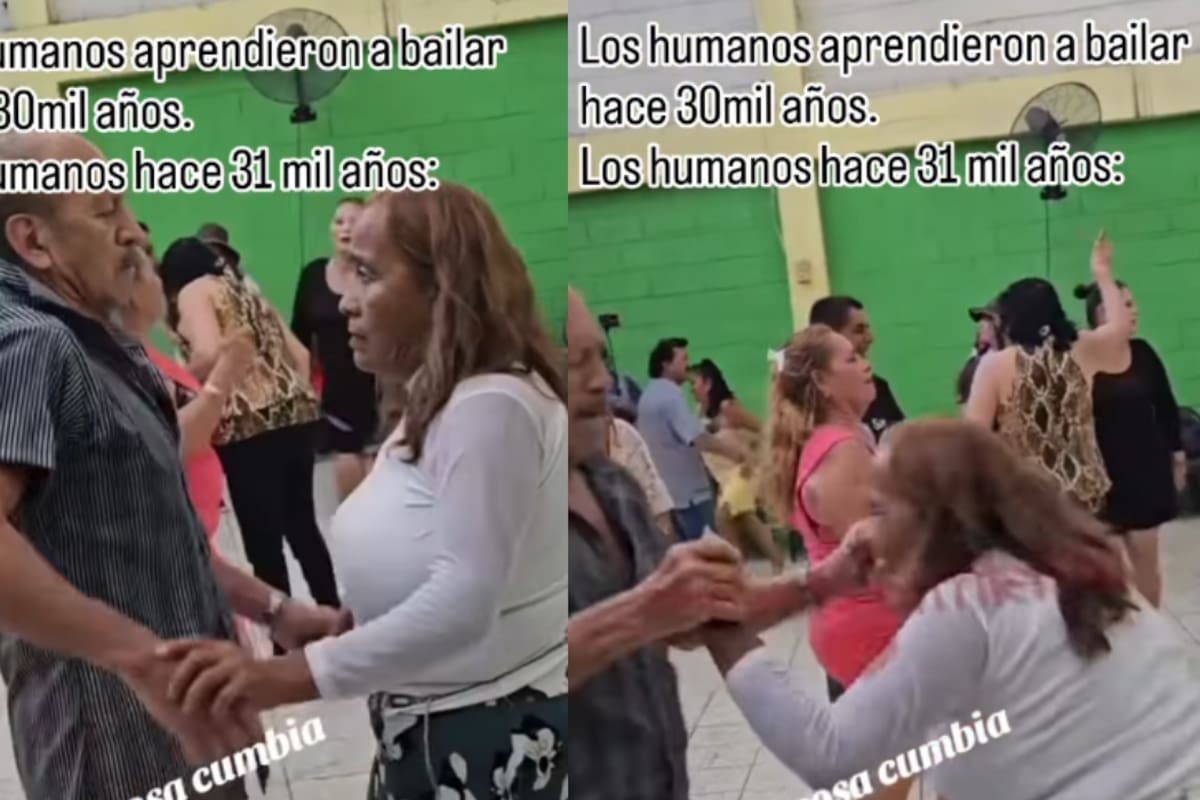 “Pensé que se estaban peleando”: Pareja llama la atención en redes por su peculiar manera de bailar