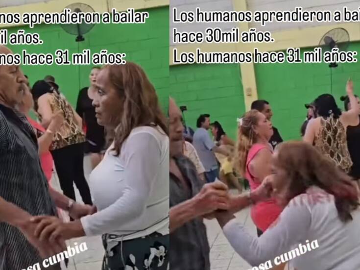 “Pensé que se estaban peleando”: Pareja llama la atención en redes por su peculiar manera de bailar