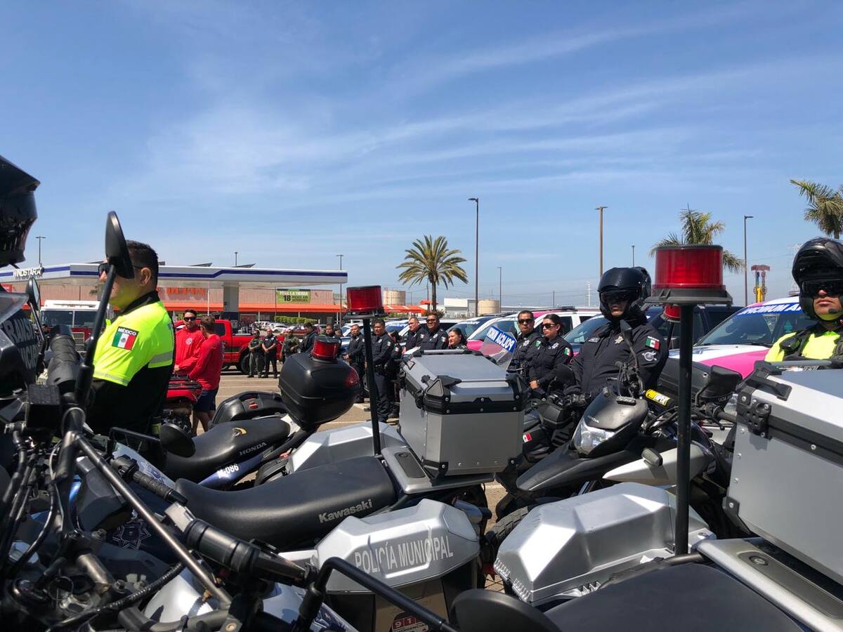 Elementos de la Marina Armada y la Guardia Nacional realizan patrullajes en la zona de El Médano, el poblado de Primo Tapia y La Misión.