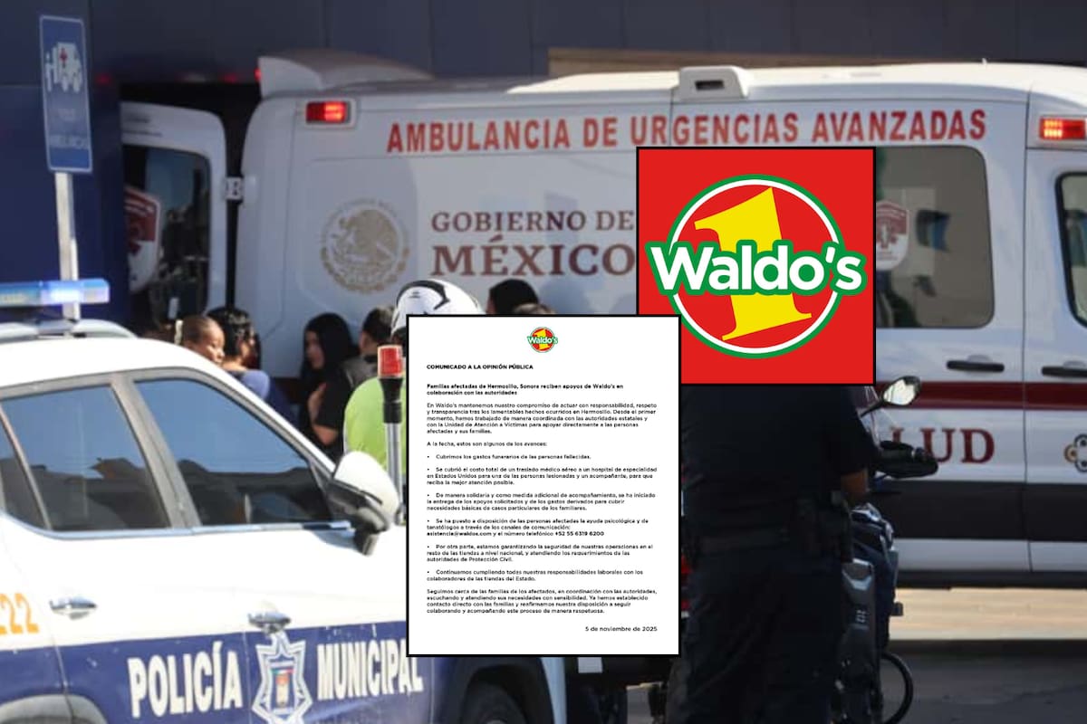 A cuatro días del incendio en Waldo’s, tres personas siguen hospitalizadas; la empresa detalla las acciones que ha realizado en atención a las víctimas y sus familias