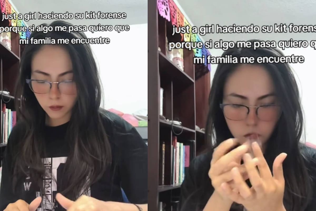 “Kit forense”: Joven se vuelve viral al prepararlo para facilitar su identificación si llega a desaparecer